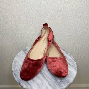Nine West velvet flats